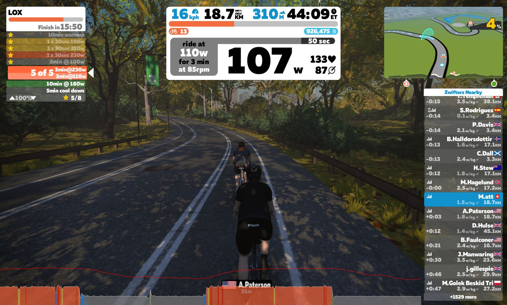 Zwifting AGAIN! - Build Me Up - LOX