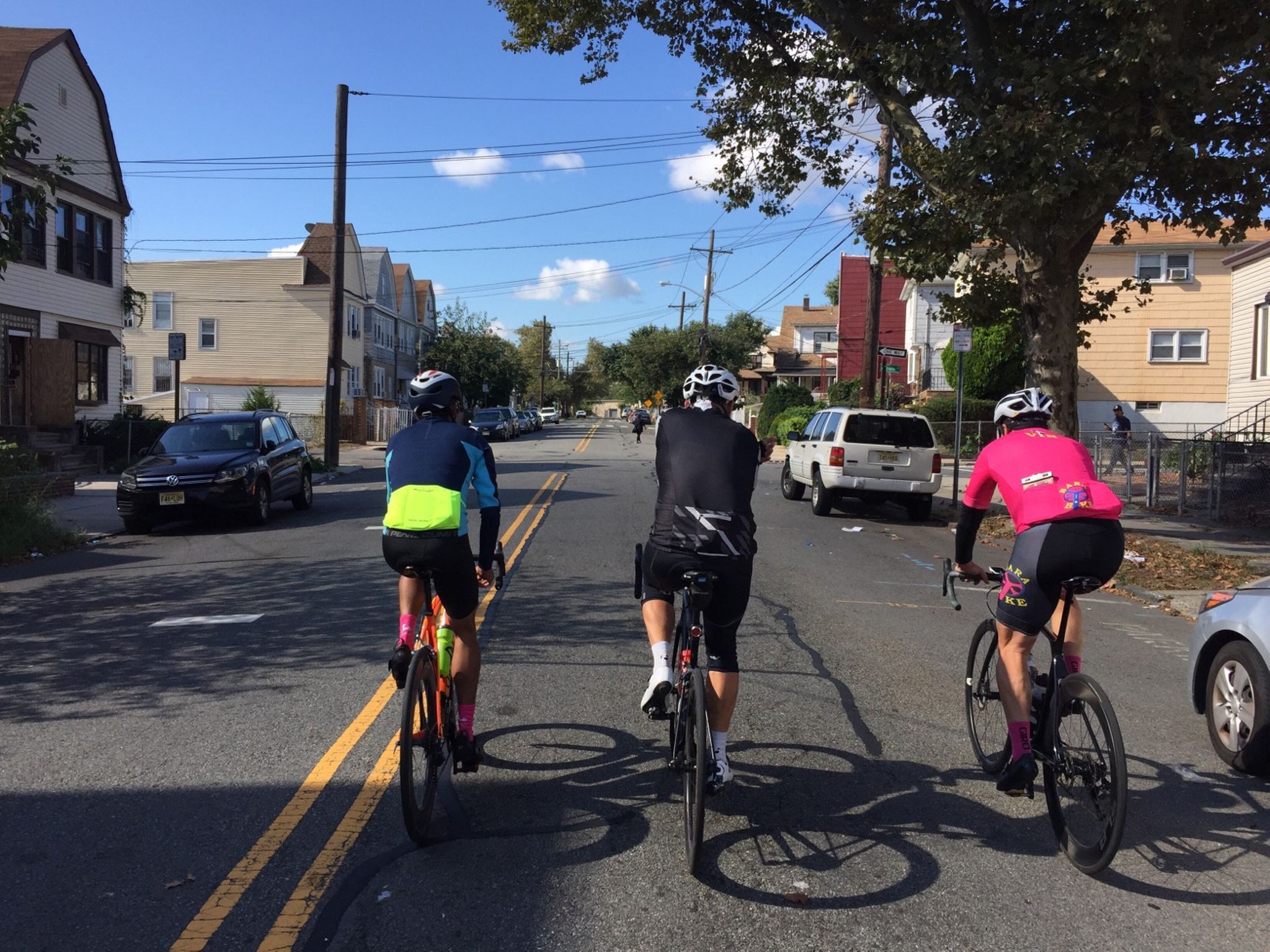 Coffee ride #2 with the fast cats